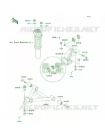 Front Suspension per Kawasaki MULE 3000 2007