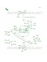 Rear Suspension per Kawasaki MULE 3000 2007