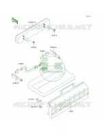 Seat per Kawasaki MULE 3000 2007