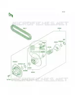 Driven ConverterDrive Belt per Kawasaki MULE 4010 4X4 2010