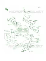 Side CoversChain Cover per Kawasaki MULE 4010 4X4 2010