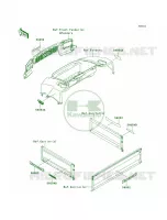 DecalsSCFSDF per Kawasaki MULE 4010 TRANS4X4 REALTREE APG HD 2010