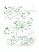 FendersS9F SBF per Kawasaki MULE 4010 TRANS4X4 REALTREE APG HD 2010