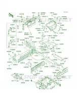 Frame FittingsSCFSDF per Kawasaki MULE 4010 TRANS4X4 REALTREE APG HD 2010