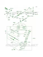 Master Cylinder per Kawasaki MULE 4010 TRANS4X4 REALTREE APG HD 2010
