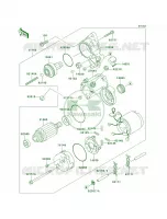 Starter MotorFD620DE485833  per Kawasaki MULE 4010 TRANS4X4 REALTREE APG HD 2010