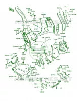 Cowling Lowers per Kawasaki Concours 1991