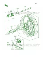 Front Hub per Kawasaki Concours 1991