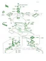Fuel Tank per Kawasaki Concours 1991