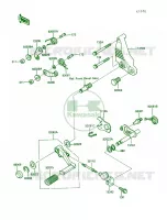 Gear Change Mechanism per Kawasaki Concours 1991