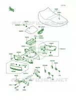 Seat per Kawasaki Concours 1991