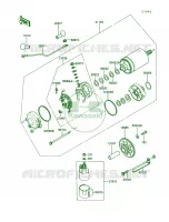 Starter Motor per Kawasaki Concours 1991