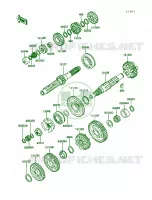 Transmission per Kawasaki Concours 1991