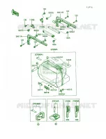 AccessorySaddlebag per Kawasaki Concours 1990