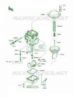 Carburetor Parts per Kawasaki Concours 1990