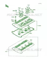 Cylinder Head Cover per Kawasaki Concours 1990