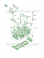 Cylinder Head per Kawasaki Concours 1990