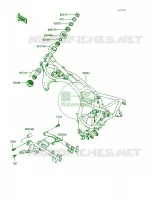 Frame per Kawasaki Concours 1990