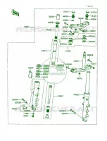 Front Fork per Kawasaki Concours 1990
