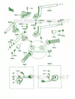 Handlebar per Kawasaki Concours 1990
