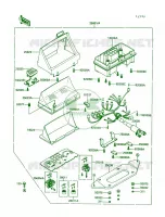 Meter per Kawasaki Concours 1990