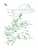 Seat per Kawasaki Concours 1990