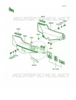 Side Cover per Kawasaki Concours 1990