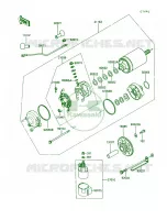 Starter Motor per Kawasaki Concours 1990