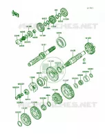 Transmission per Kawasaki Concours 1990