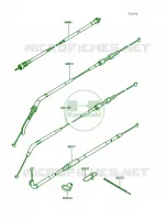 Cable per Kawasaki Concours 1989