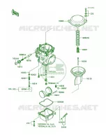 Carburetor Parts per Kawasaki Concours 1989