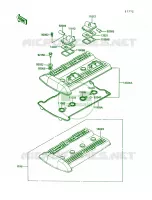 Cylinder Head Cover per Kawasaki Concours 1989