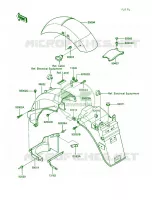 Fender per Kawasaki Concours 1989