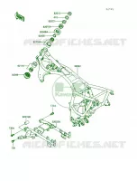 Frame per Kawasaki Concours 1989