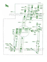 Front Fork per Kawasaki Concours 1989