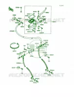 Front Master Cylinder per Kawasaki Concours 1989