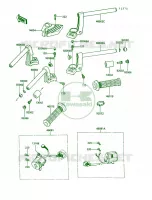Handlebar per Kawasaki Concours 1989