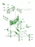Oil Cooler per Kawasaki Concours 1989