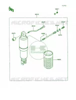 Shock Absorber per Kawasaki Concours 1989