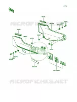 Side Cover per Kawasaki Concours 1989