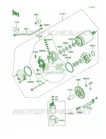 Starter Motor per Kawasaki Concours 1989
