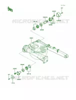Swing Arm per Kawasaki Concours 1989