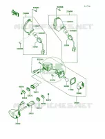 Turn Signal per Kawasaki Concours 1989