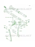 CamshaftsTensioner per Kawasaki ULTRA LX 2013