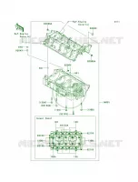 Crankcase per Kawasaki ULTRA LX 2013