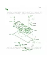 Cylinder Head Cover per Kawasaki ULTRA LX 2013