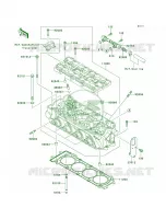 Cylinder Head per Kawasaki ULTRA LX 2013