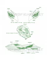DecalsEbonyKEF per Kawasaki ULTRA LX 2013