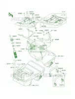 Hull Rear Fittings per Kawasaki ULTRA LX 2013