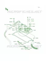 Cylinder Head Cover per Kawasaki ULTRA 260X 2010